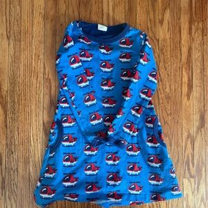 Like new Maxomorra Sz 110/116 (5-6Y) Organic helicopter dress 🚁🚁